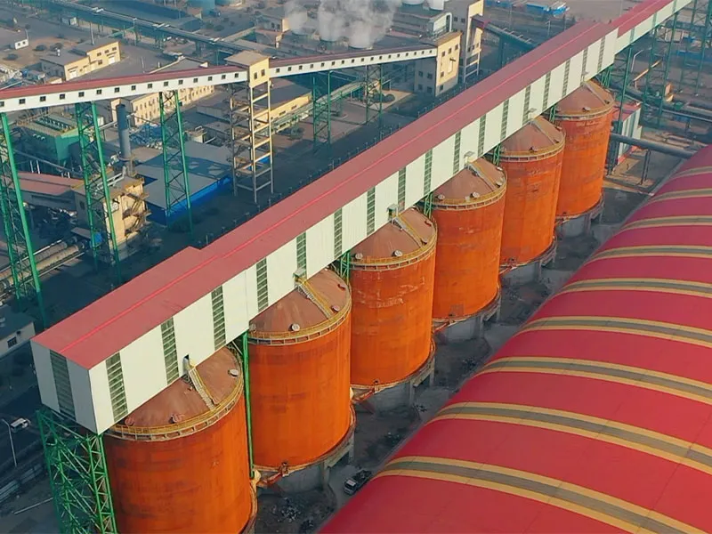 Проект силоса для закупаемого кокса в рамках расширения Циндао специальная сталь (2)