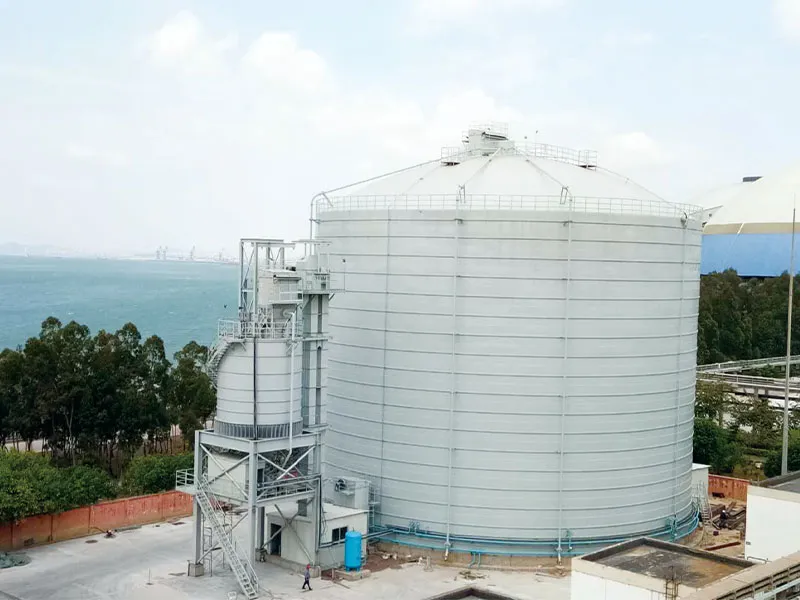Проект стальных золохранилищ для золы-уноса, реализуемый ООО Цюаньчжоу Теплоэнергетика, входящим в состав (2)